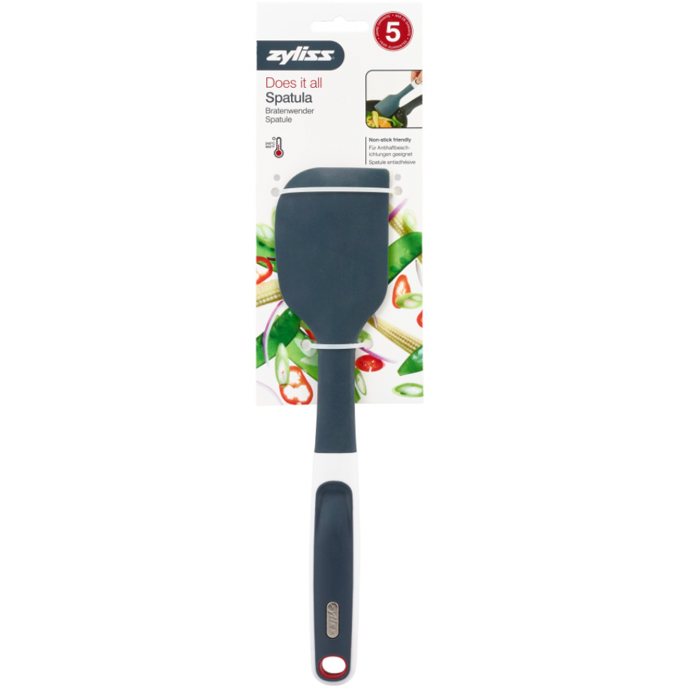 Zyliss Flexible Silicone Spatula – Grey