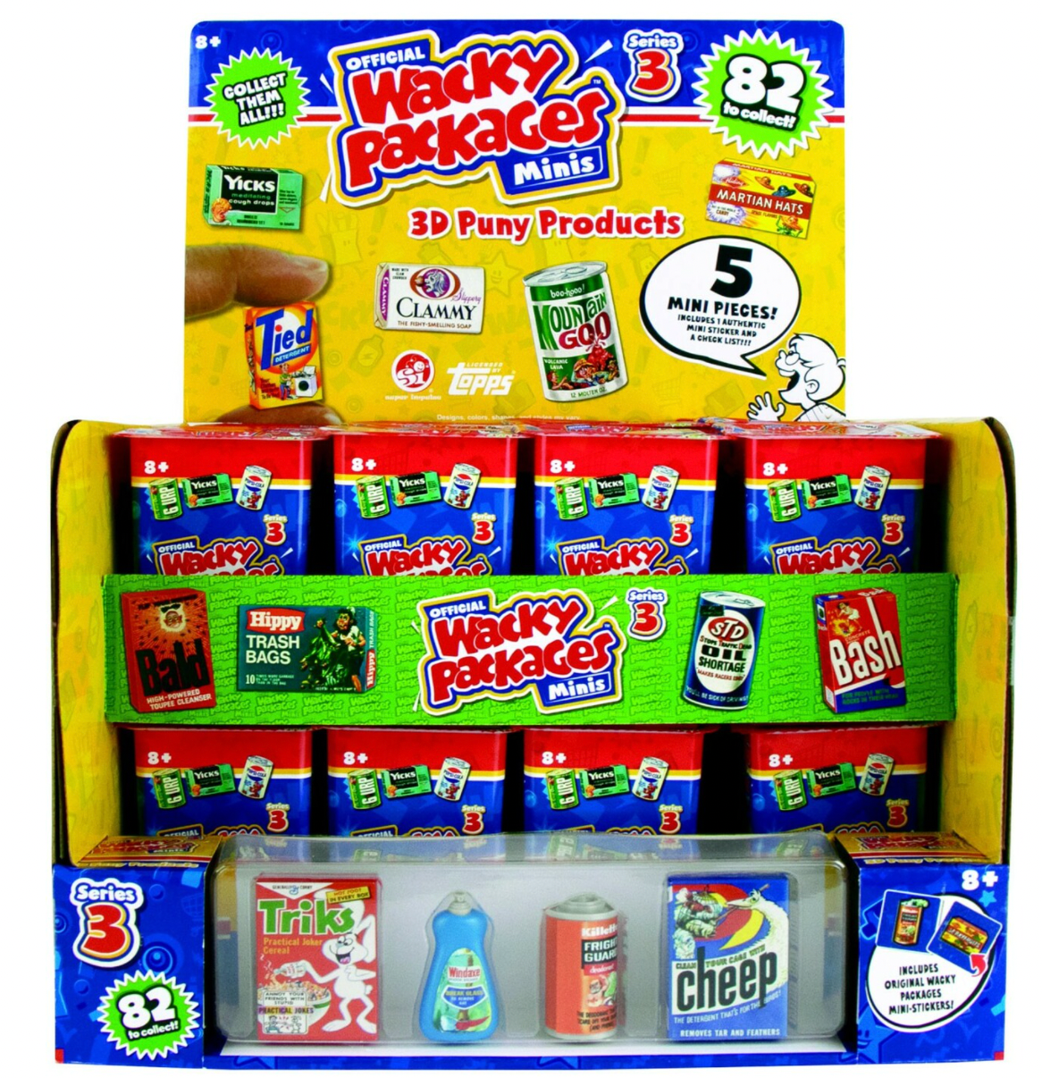 World's Smallest Wacky Packs – Series #3 – Surprise Box Each Sold Separately