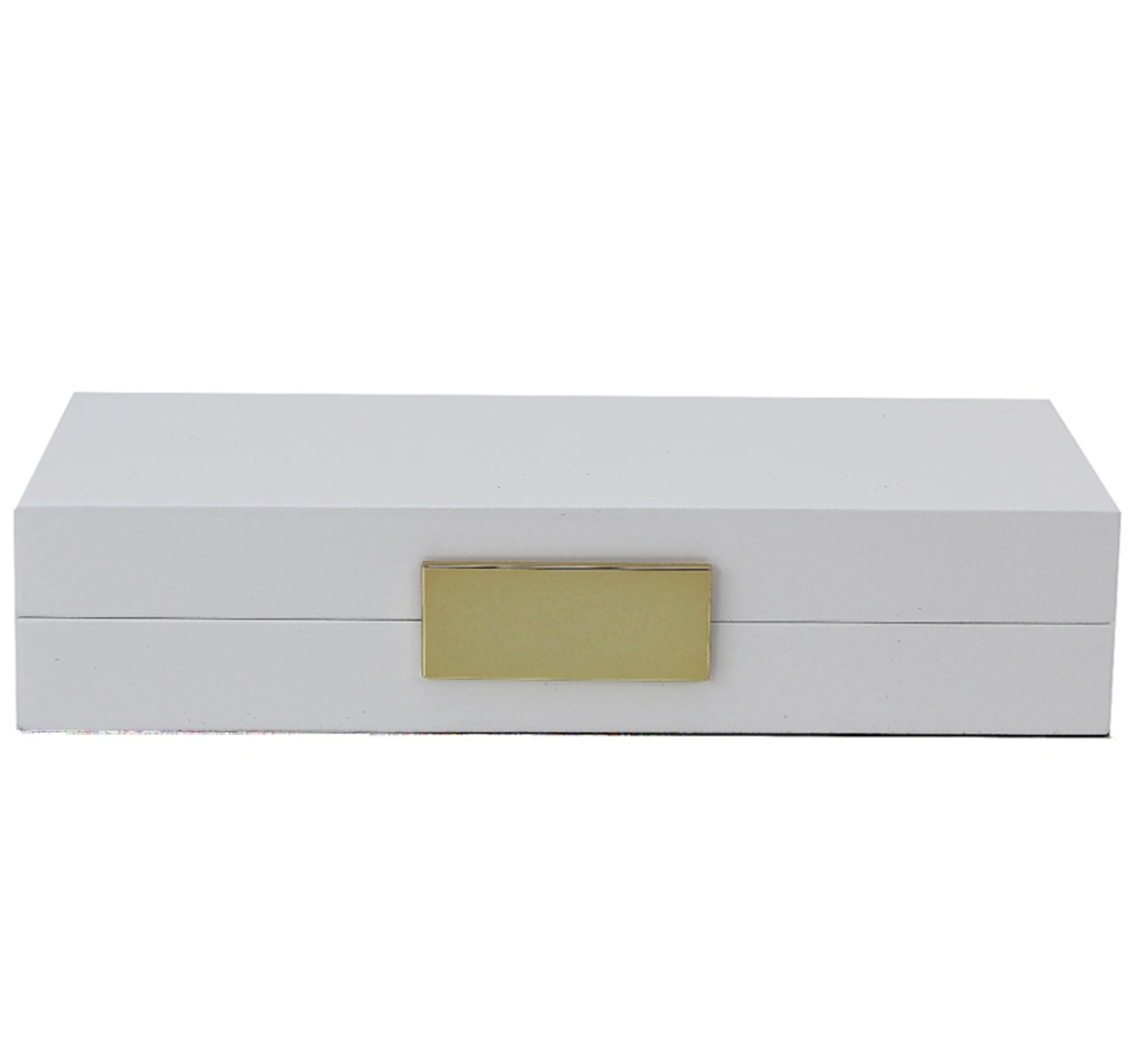 Addison Ross White Lacquer Jewelry Box