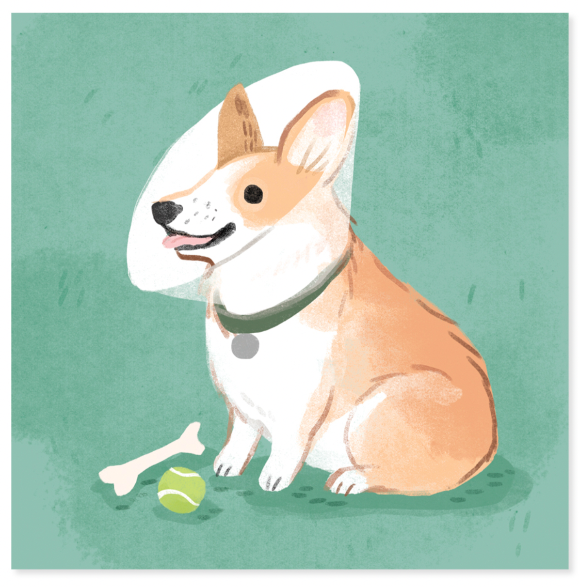 Up With Paper 3D Pop-Up Greeting Card – Get Well Dogs