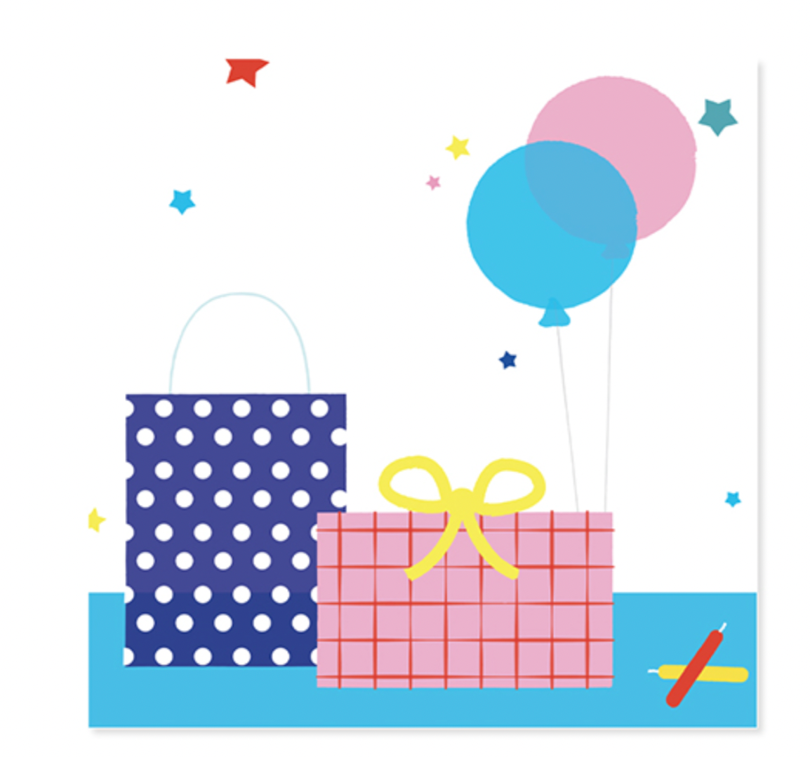 Up With Paper 3D Pop-Up Greeting Card – Puppy Balloons