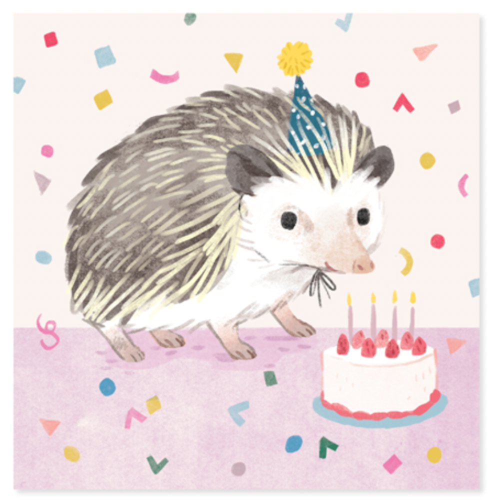 Up With Paper 3D Pop-Up Greeting Card – Hedgehog