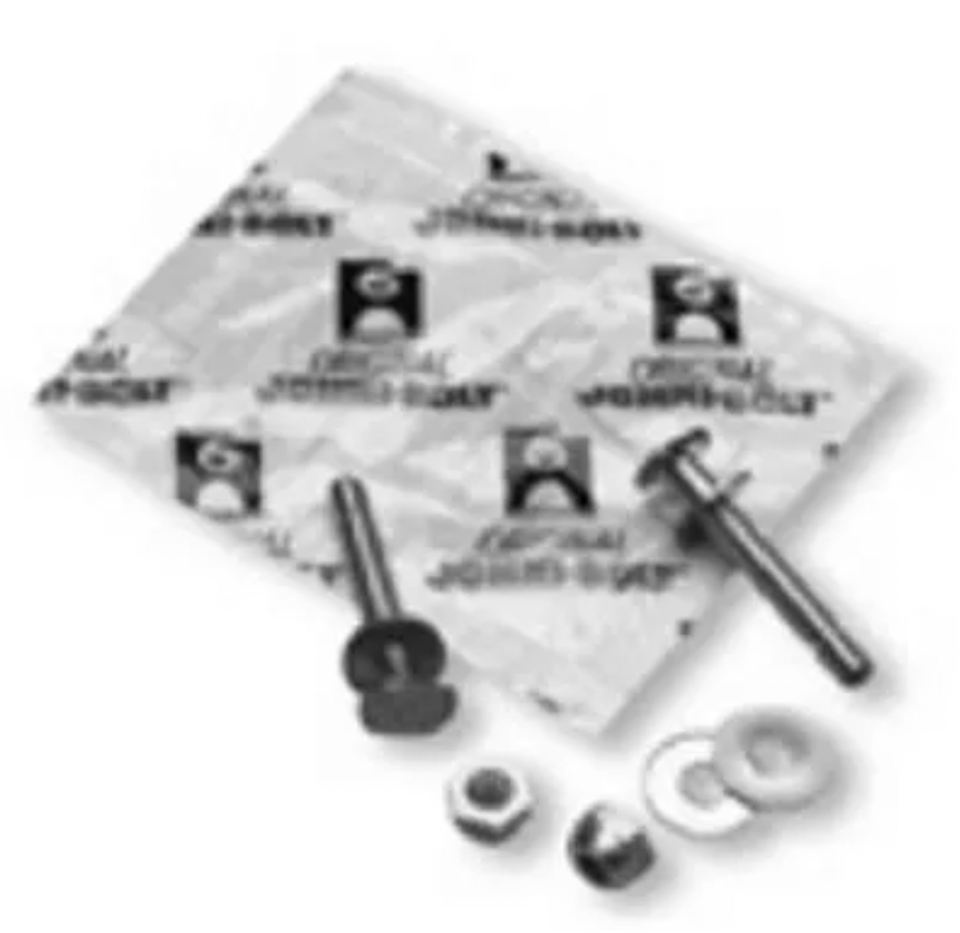 Johni-Bolts Solid Brass Closet Bolts – 5/16 x 2.25-In. – 2 Pack