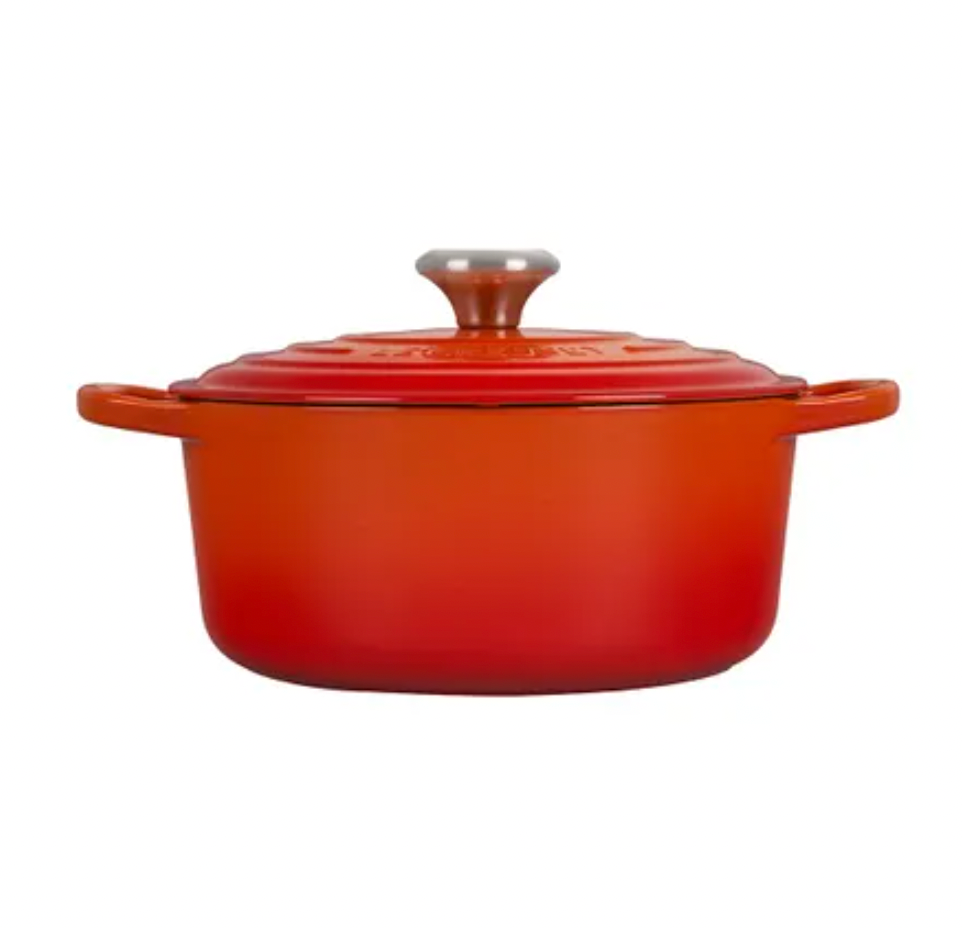 Le Creuset Round Dutch Oven – 4.5 QT – Flame
