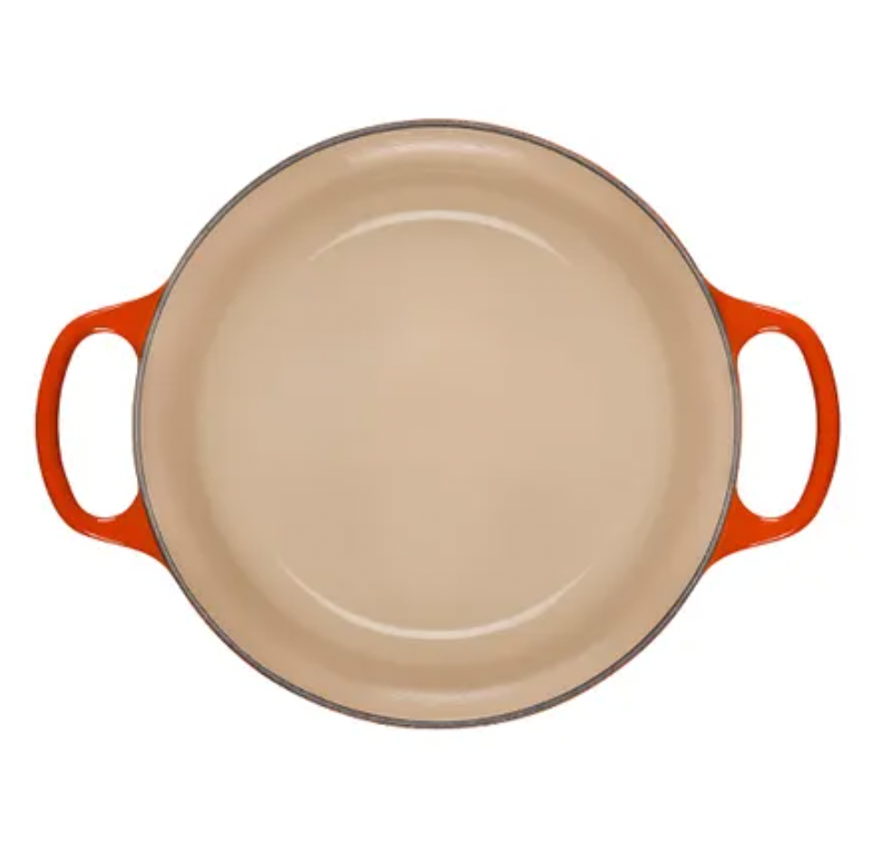 Le Creuset Round Dutch Oven – 4.5 QT – Flame