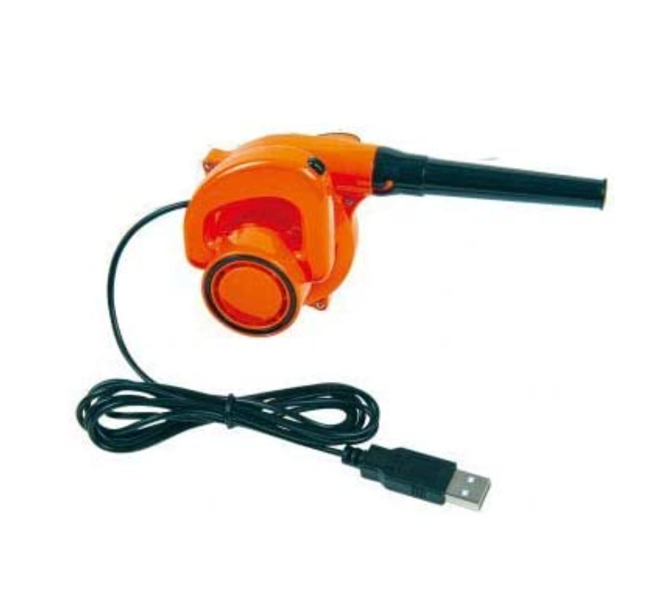 World's Tiniest Blower – USB Power - Orange