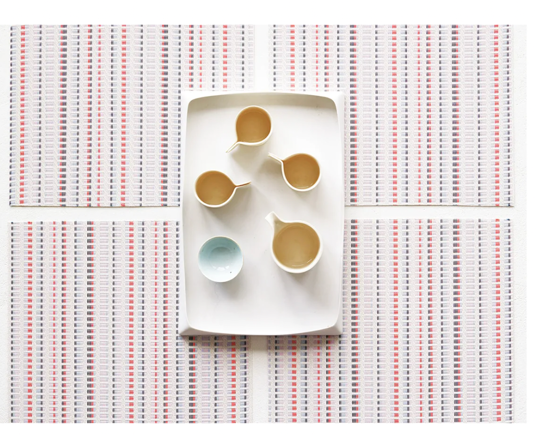Chilewich Tambour Rectangle Place Mat – Pop