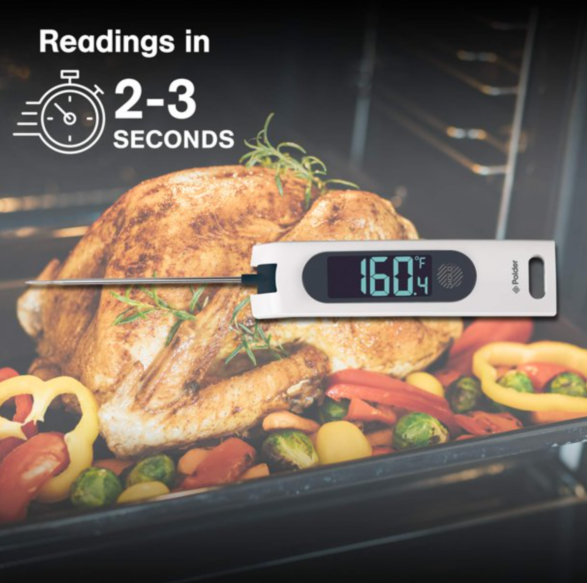 Polder Sous Chef Rapid Read Thermometer