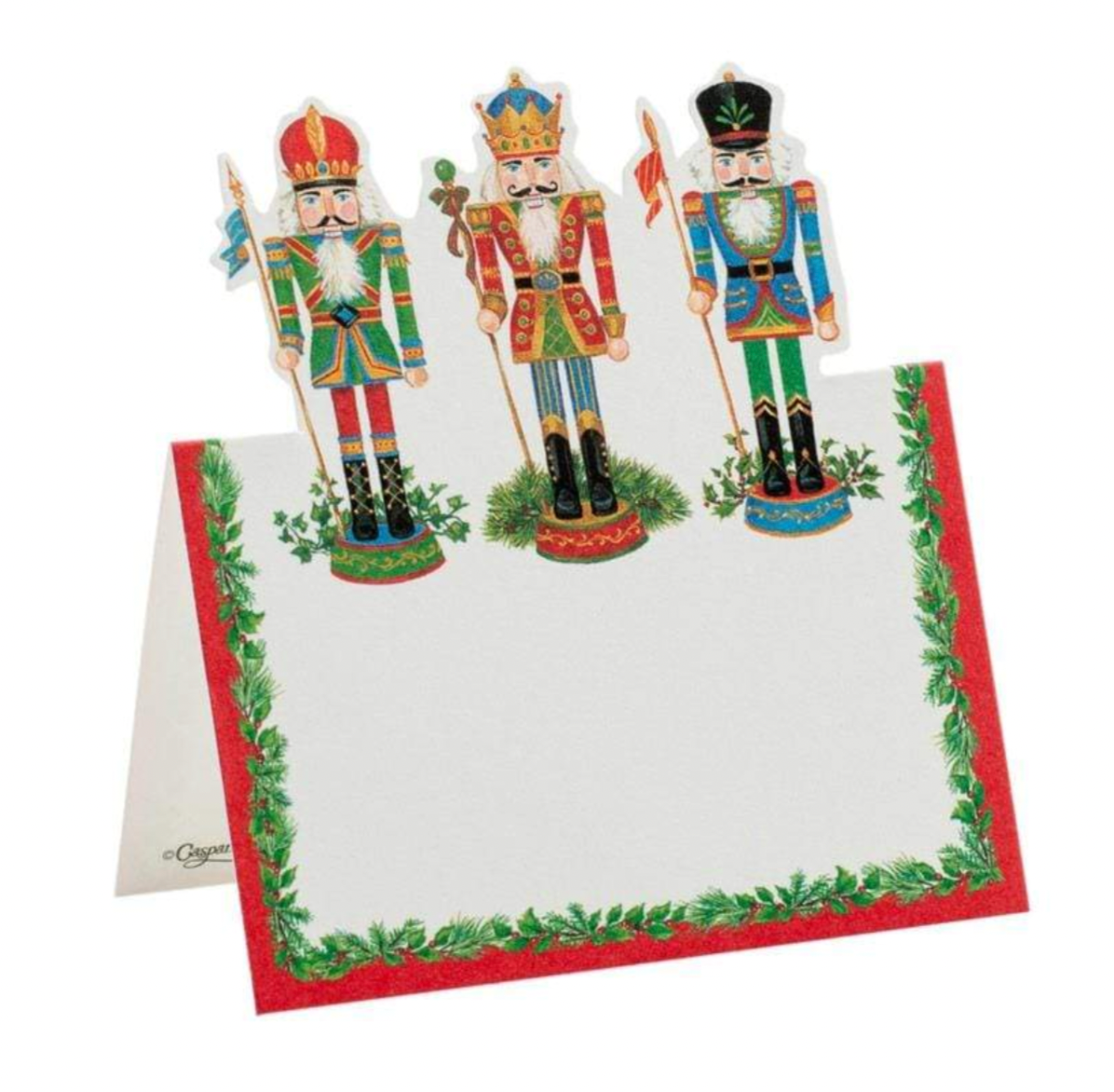 Caspari Nutcracker Suite Die-Cut Place Cards – 8pk