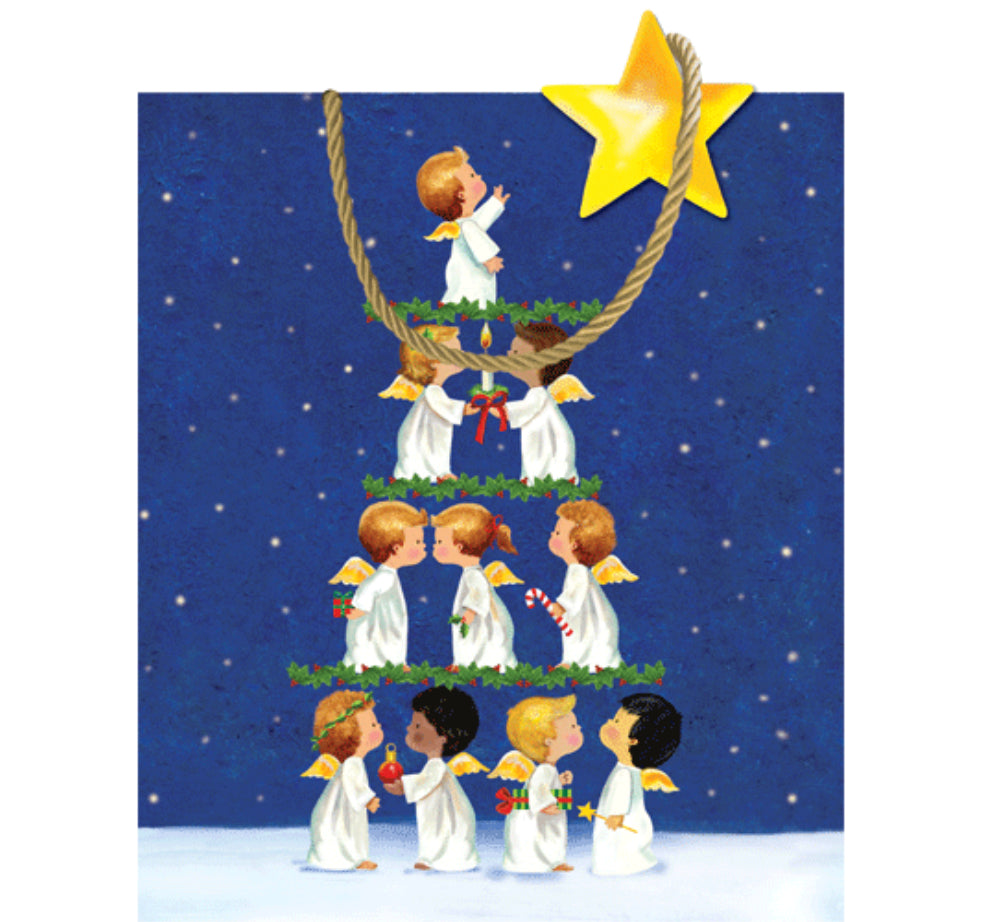 Caspari Catch a Star Large Gift Bag