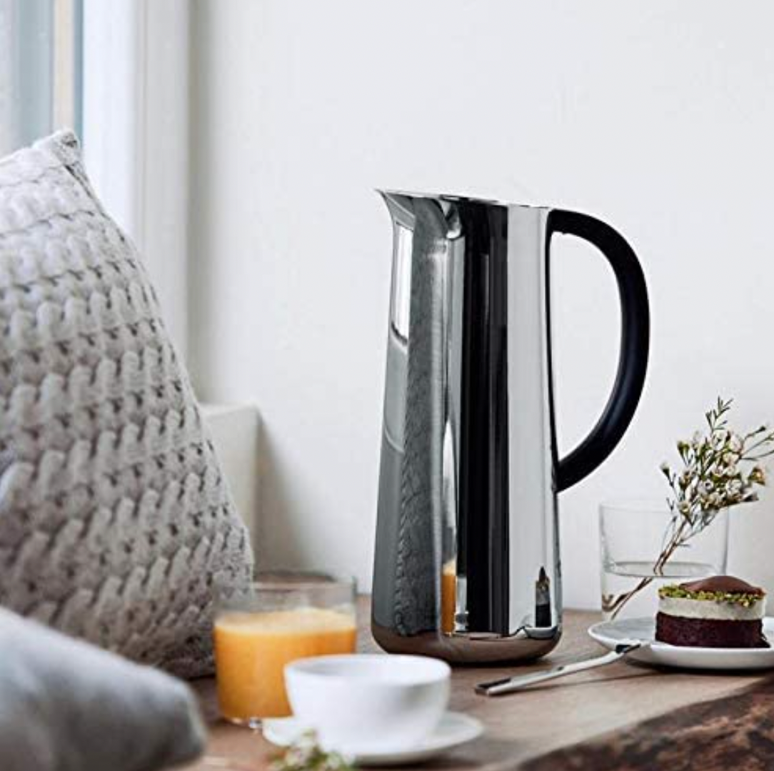 Alessi Nomu Thermo Insulated Jug – Polished Stainless