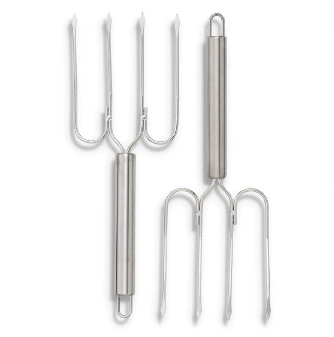 Roasting Turkey Lifter Forks – Set of 2