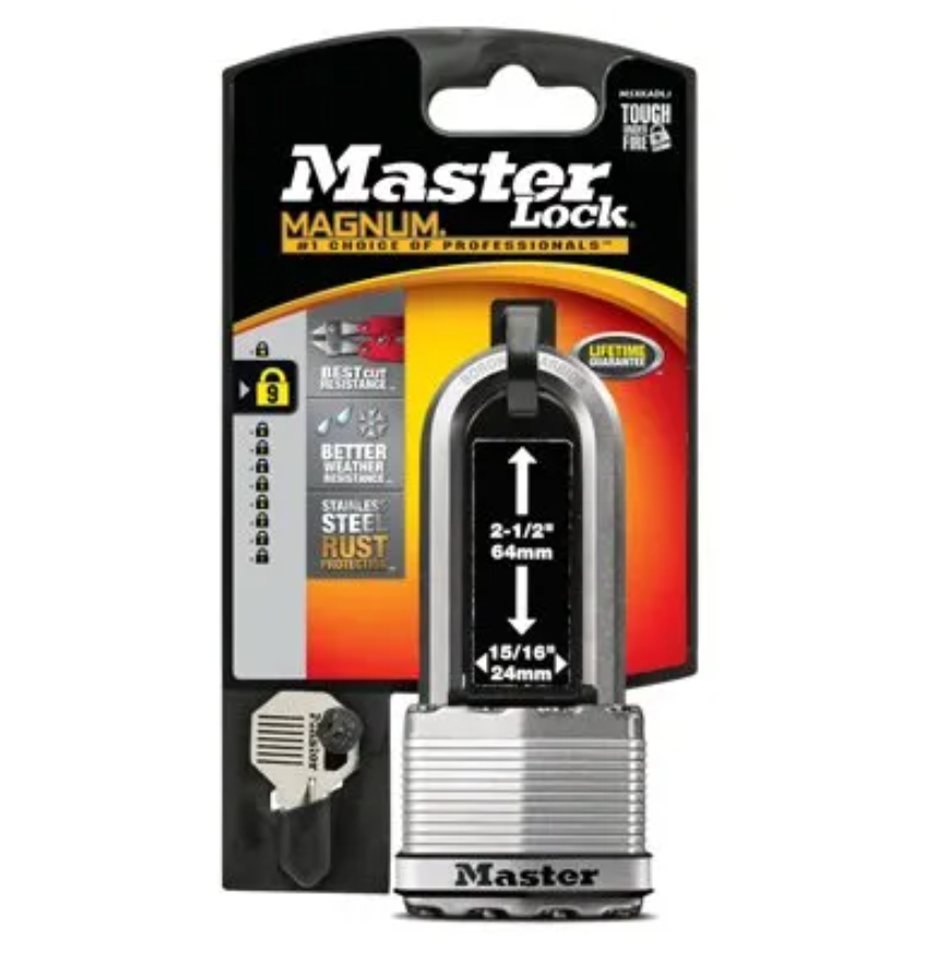 Magnum Keyed Laminated Padlock – 2" x 2.5"