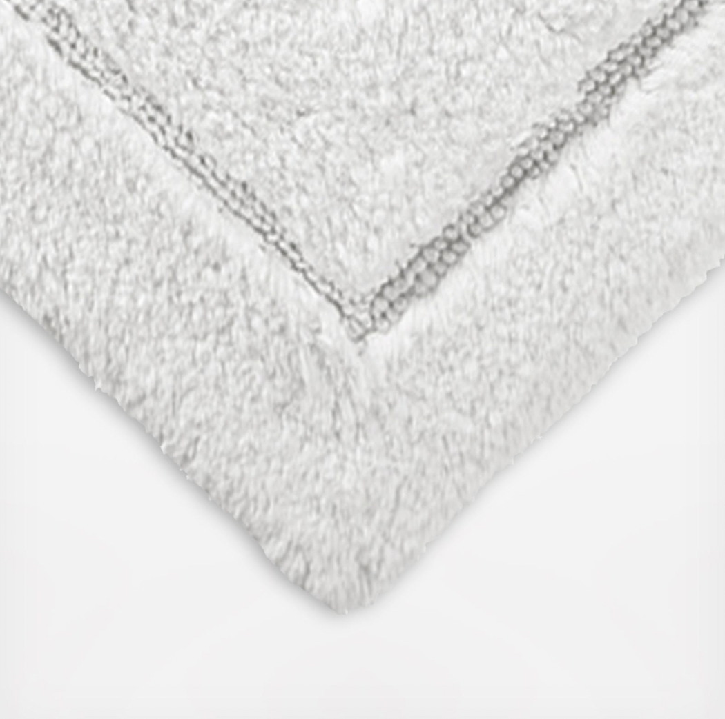 Kassatex Kassadesign Bath Rug – White – 20" x 32"