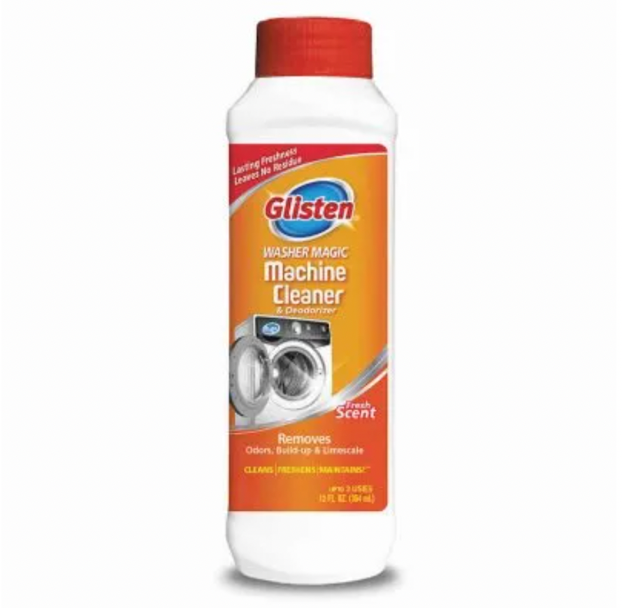 Glisten Washer Magic Washing Machine Cleaner and Deodorizer – 12oz