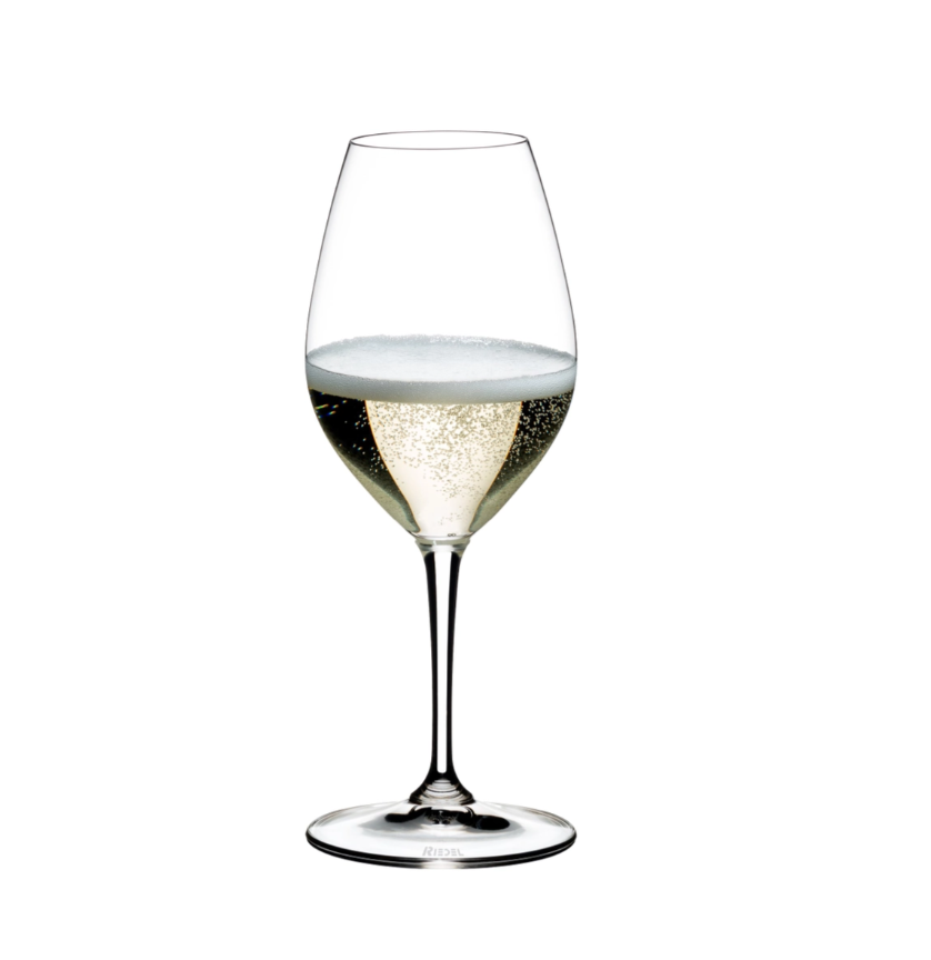 Riedel Wine Friendly Crystal White Wine & Champagne Glasses – Set of 2 – 15.5oz.