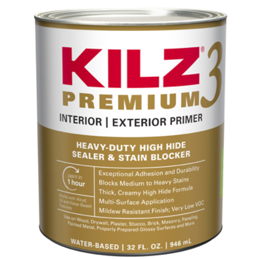 Premium Low-Odor Premium Stain-Blocking Primer – 1qt.