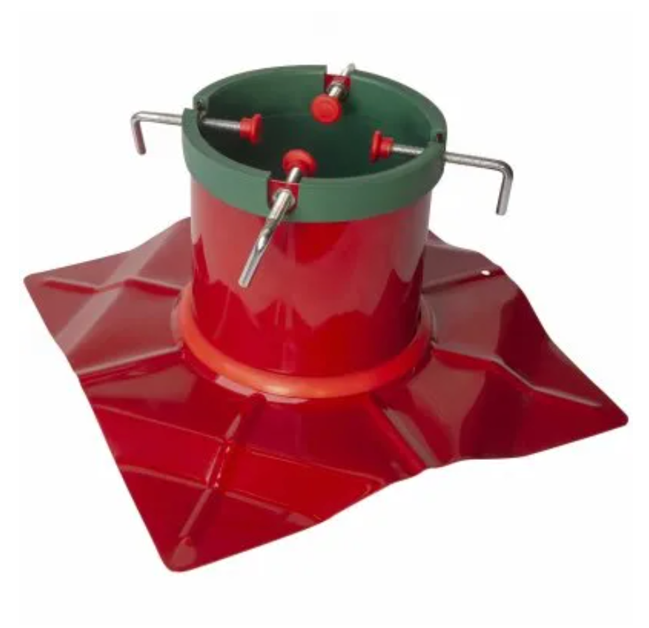 Santa's Solution Original Steel Tree Stand - Fits 8 to 9-Ft. Trees – Upper East Side Delivery Only