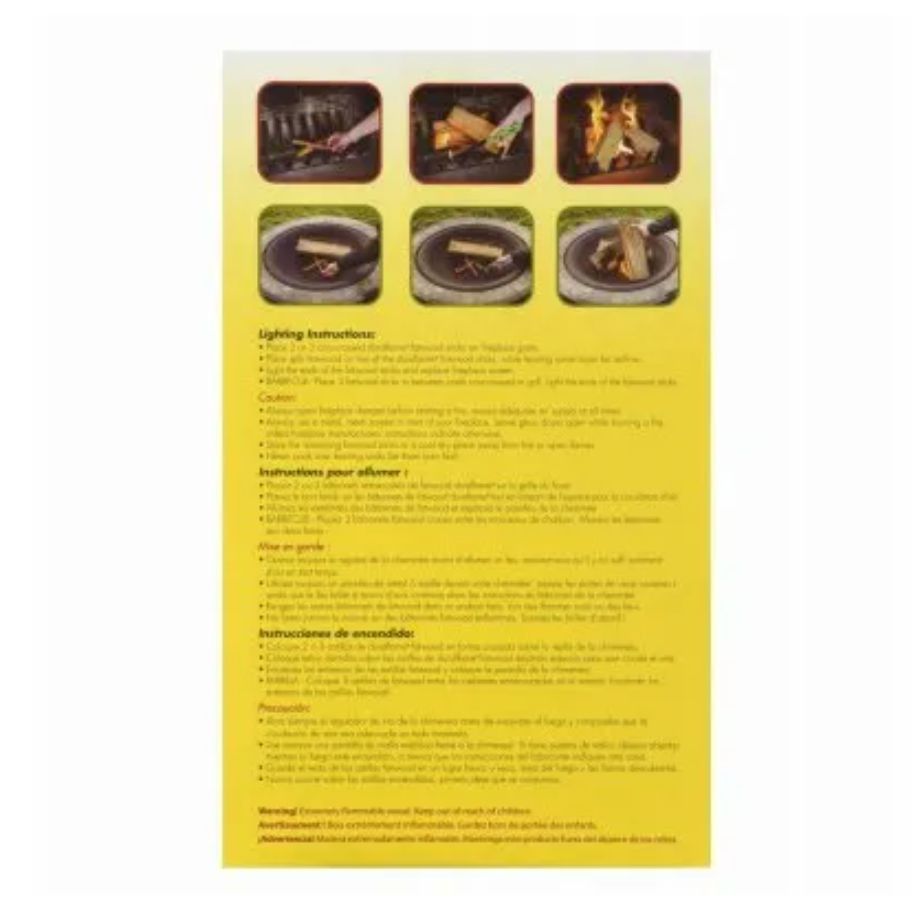 Duraflame Fatwood Firestarters – 12 Sticks - 2lbs.