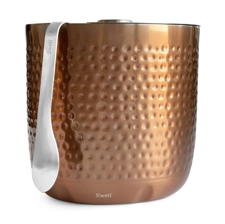 S'well 68oz Ice Bucket + Tongs – Dipped Metallic
