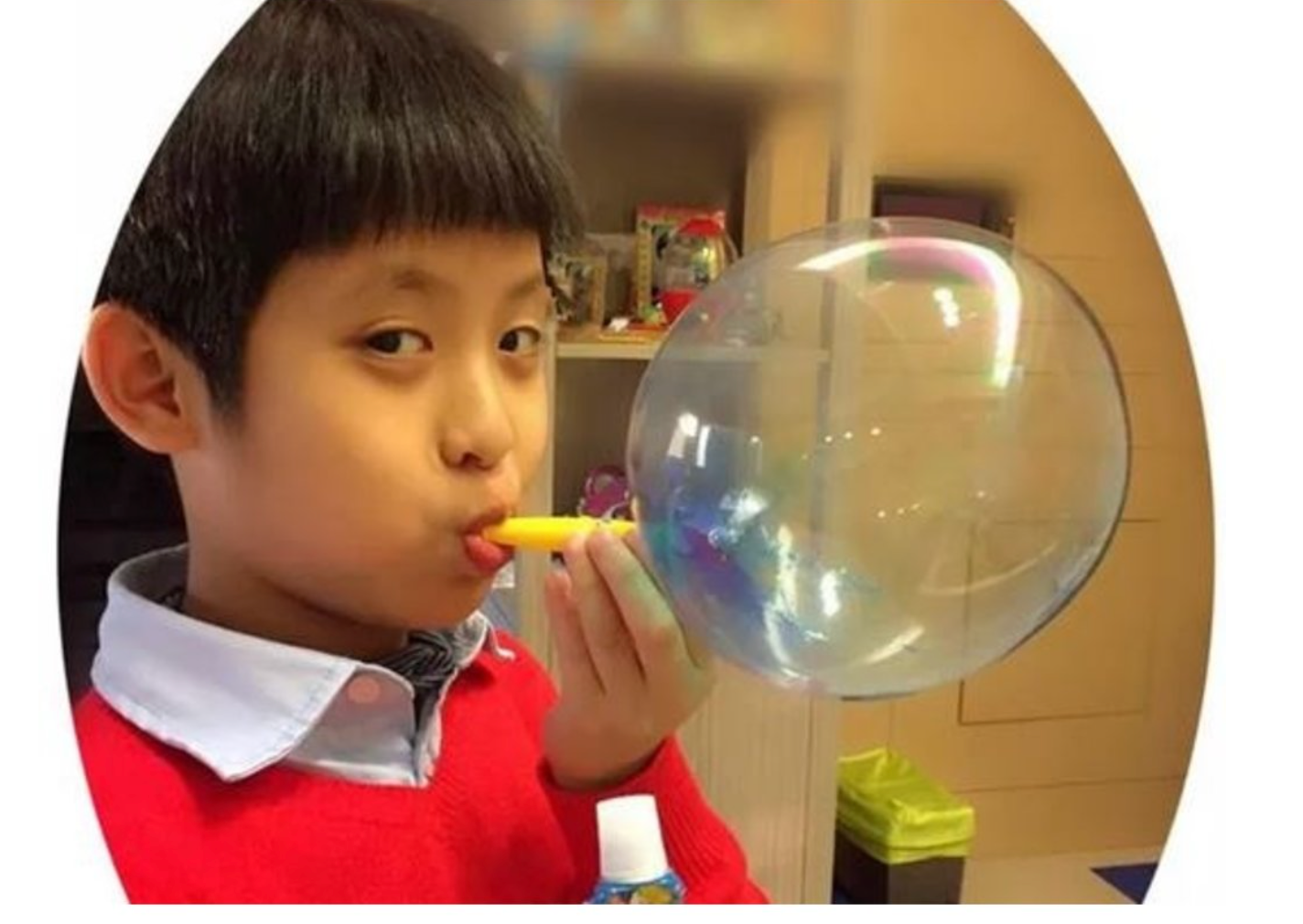 Plastic Blowing Bubbles