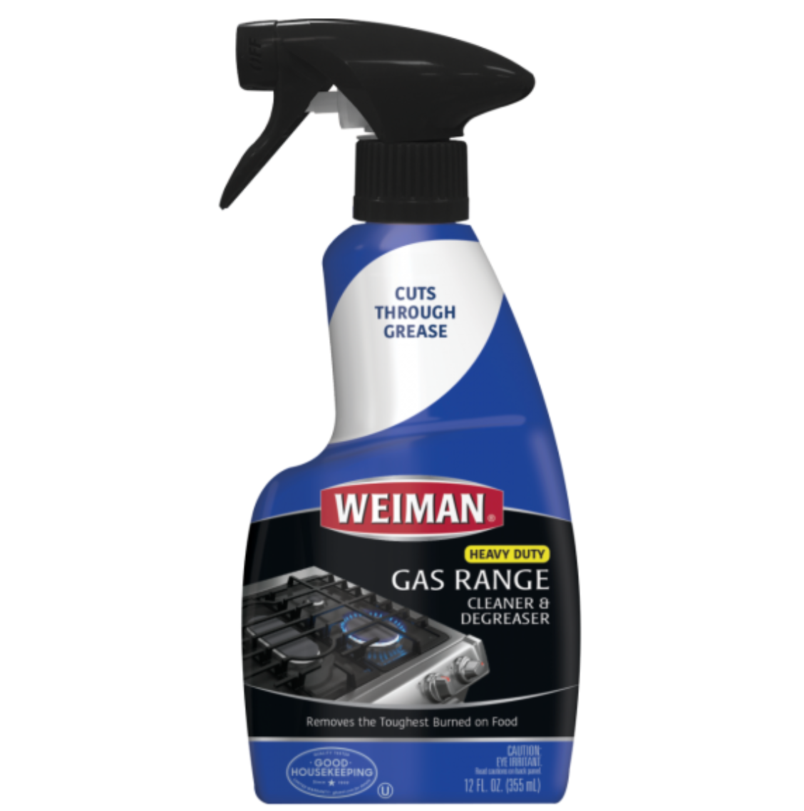 Weiman Gas Range Cleaner and Degreaser - 12 oz