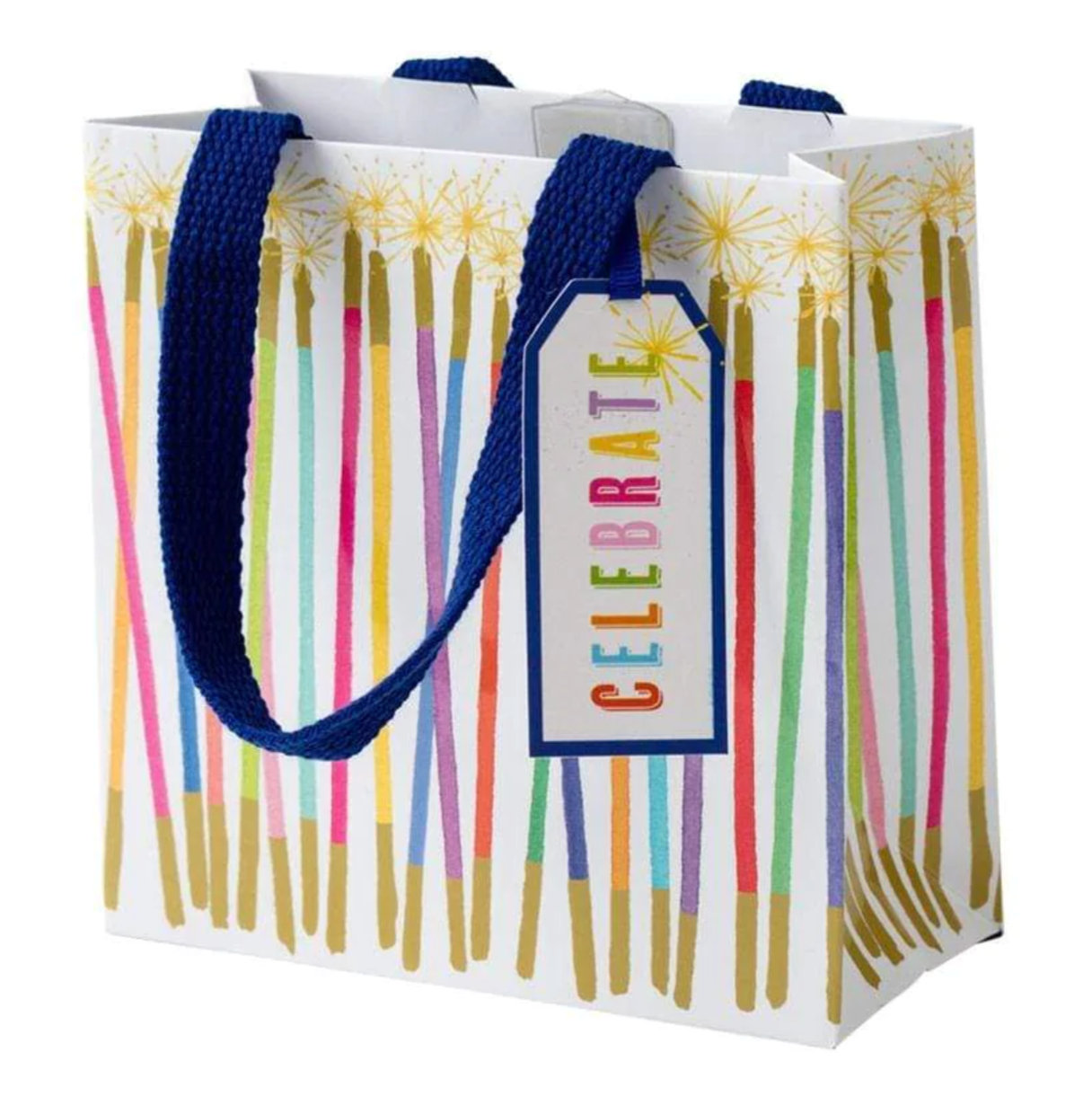 Caspari Party Candles Small Gift Bag