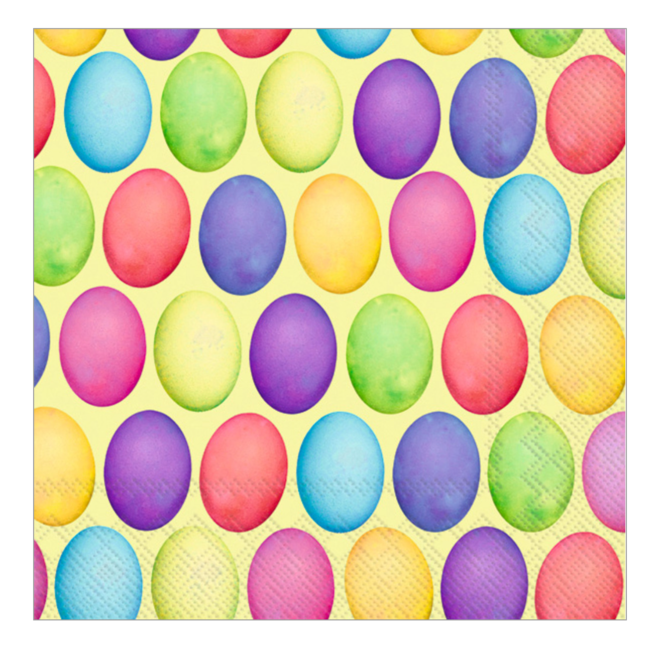 Happy Easter Eggs Cocktail Napkins - 20pk