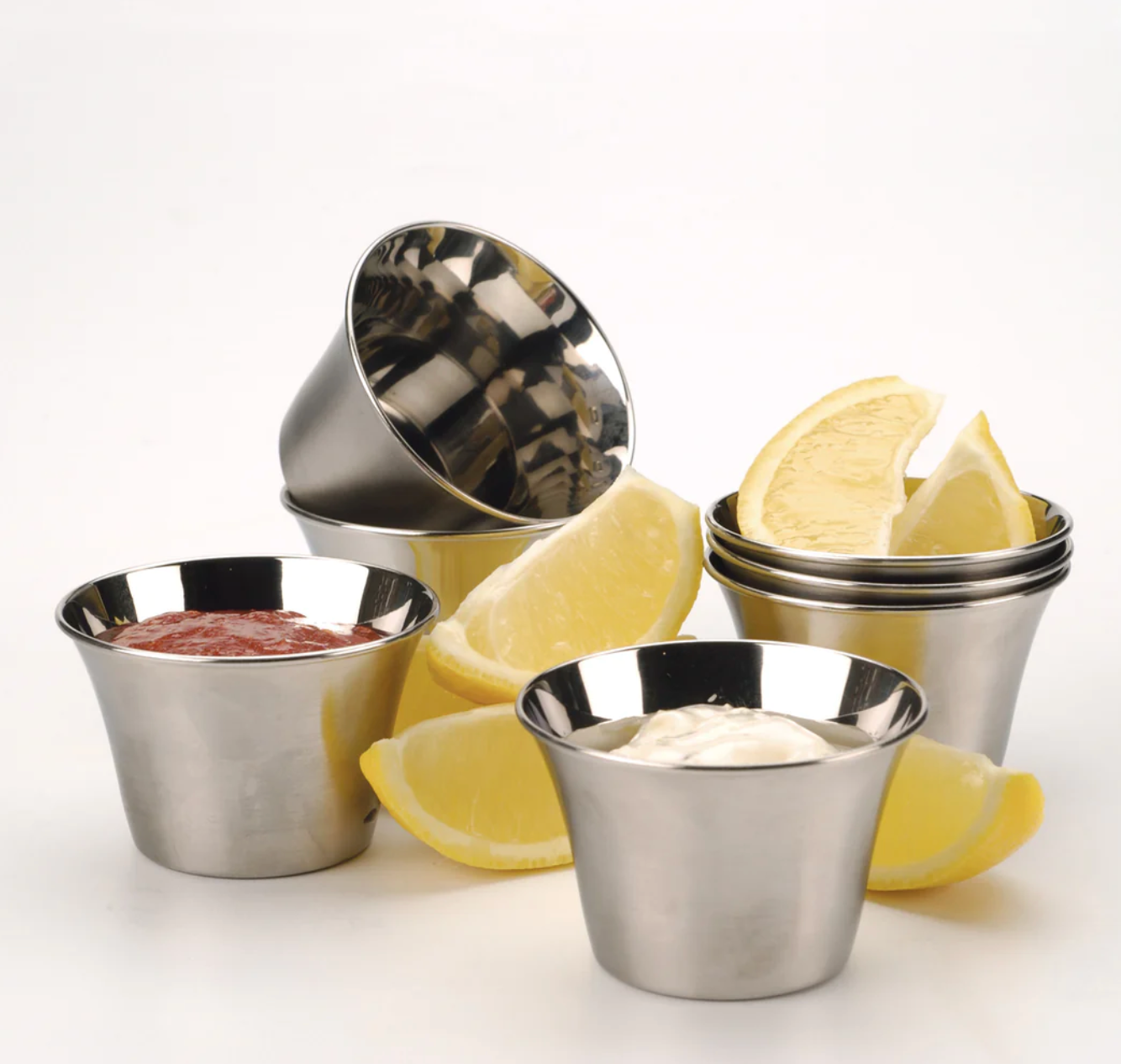 Stainless Steel Sauce Cup – 2oz