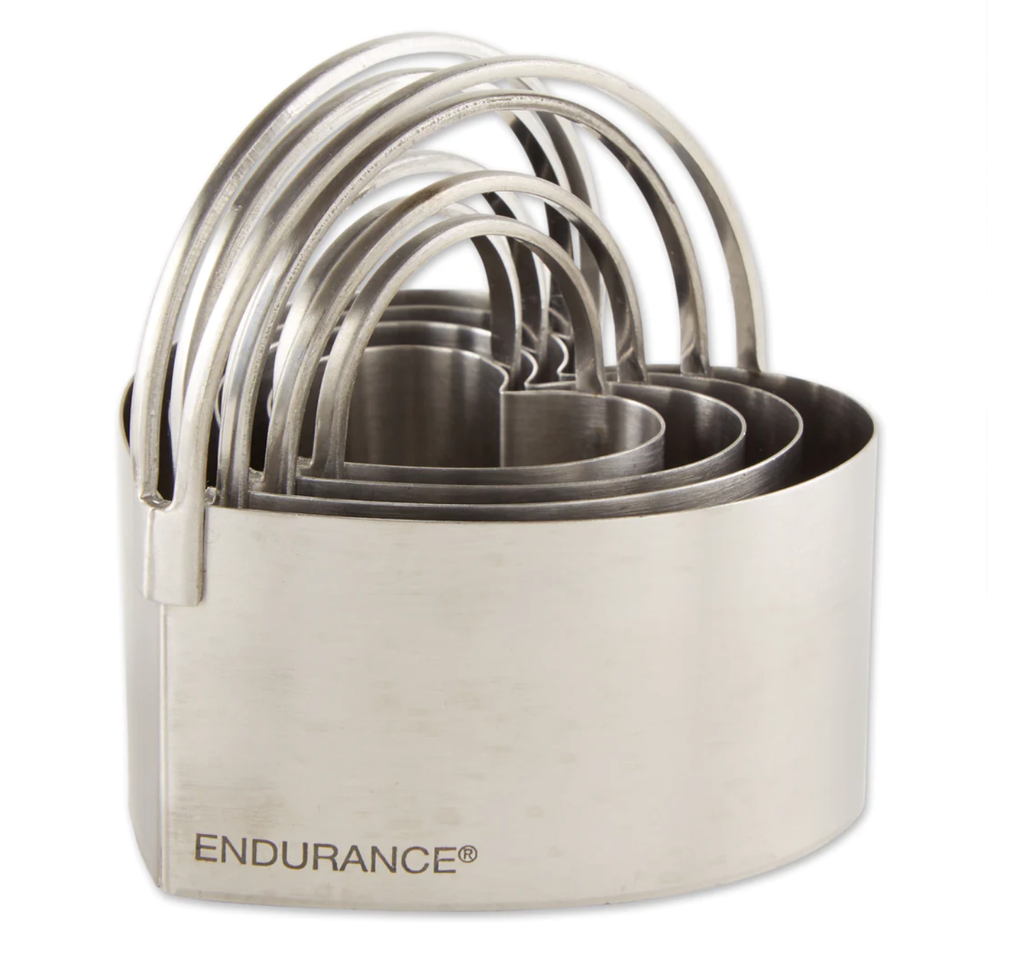 Cookie or Biscuit Heart Shape Cookie Cutters – Set of 4