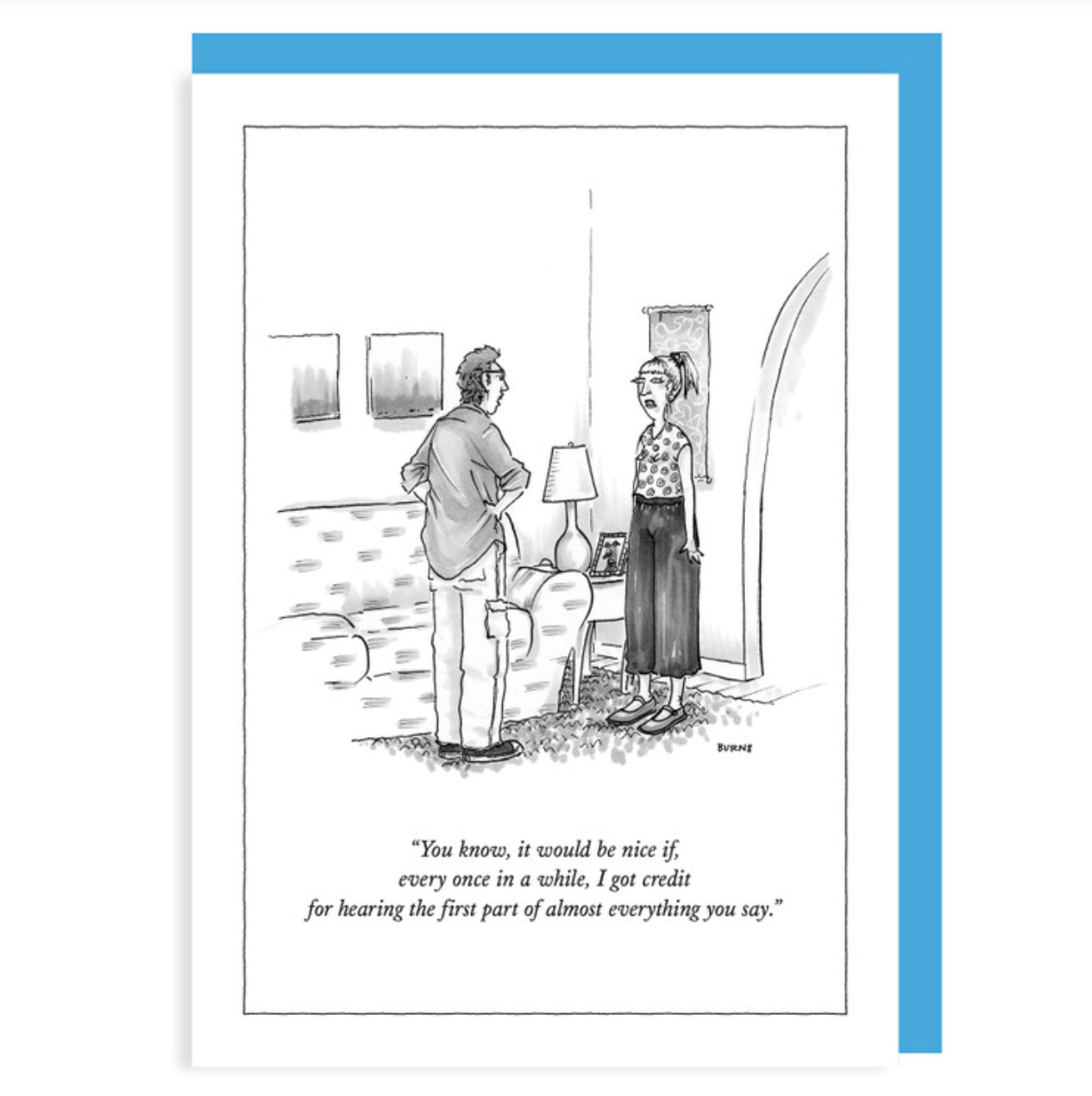 New Yorker Note Card - It Would Be Nice If