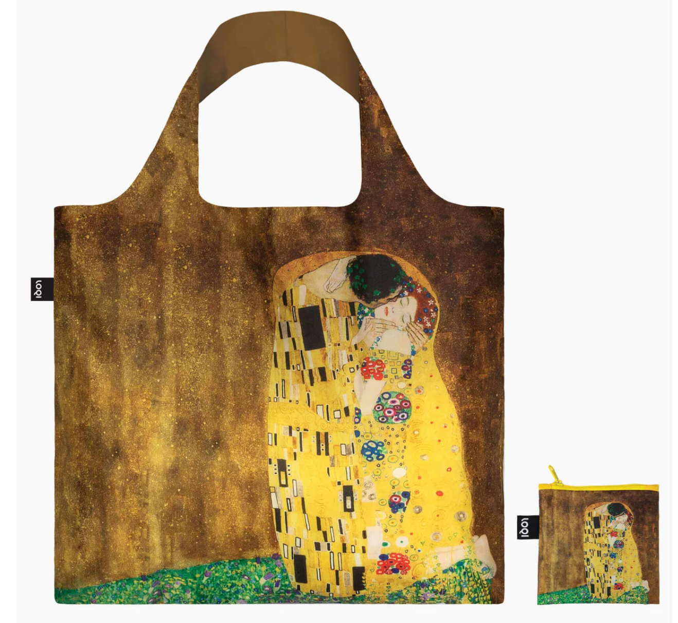 LOQI Reusable Tote Bag – Gustav Klimt The Kiss