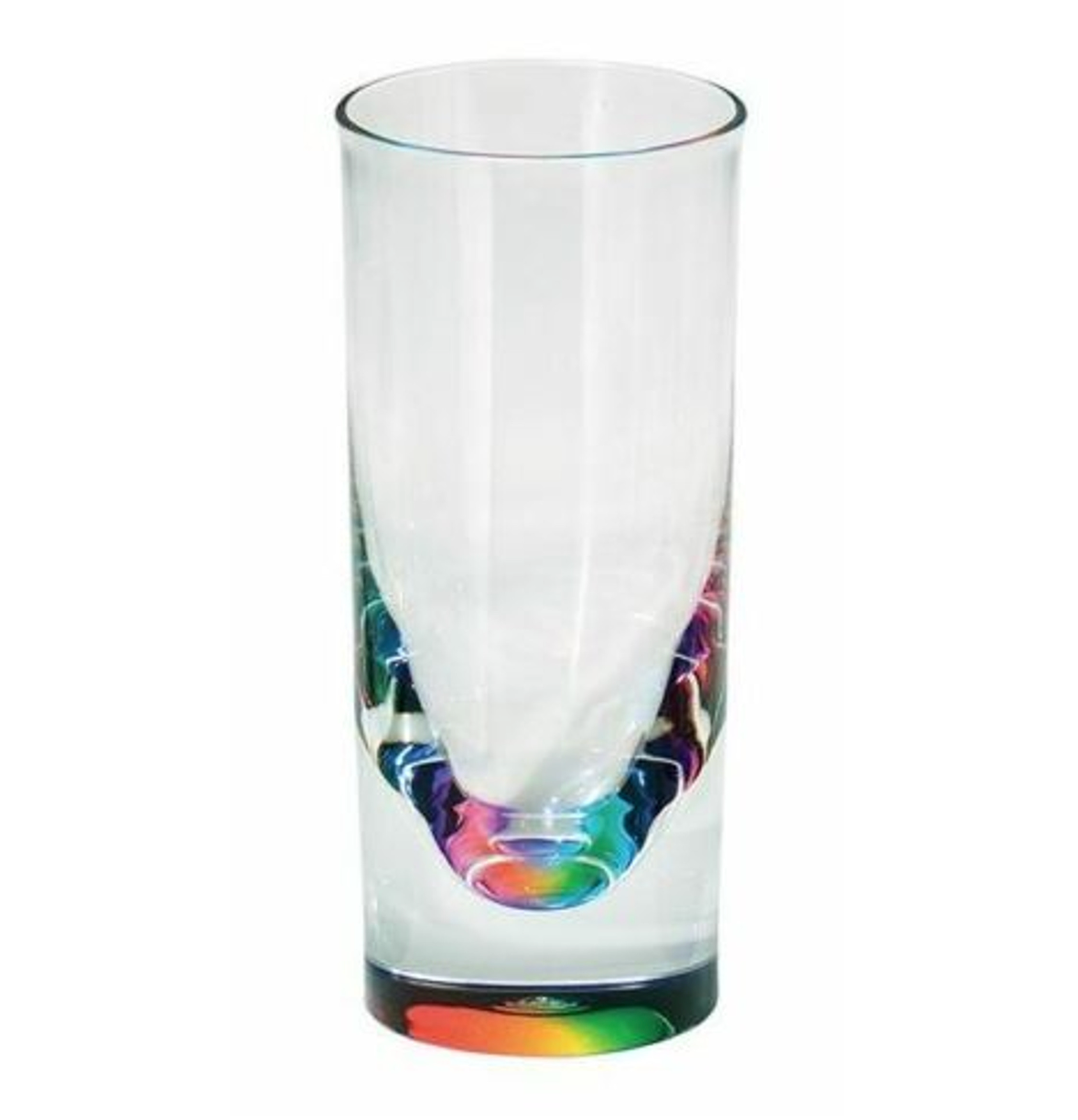 Rainbow Teardrop Acrylic Tumbler – 10oz