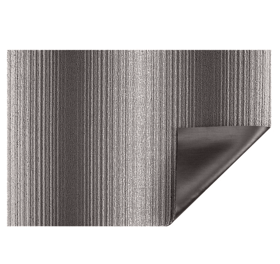 Chilewich Fade Shag Woven Door Mat – Stone – 18" x 28"