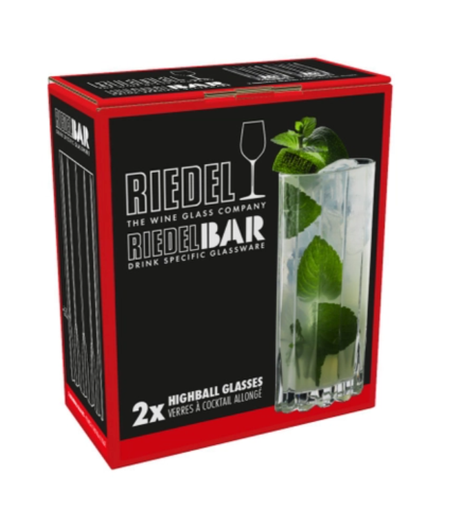 Riedel Drink Specific Collection – Crystal Highball Glasses – Set of 2 – 11oz