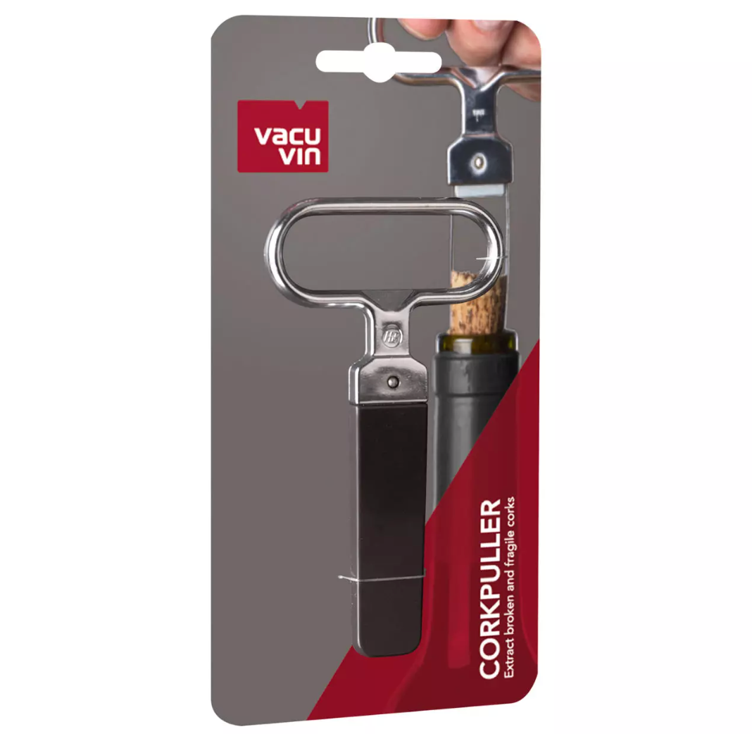 Vacu Vin Two-Prong Cork Puller for Vintage Wines