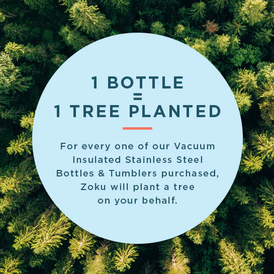 Zoku Stainless Steel Bottle - 18oz – Navy