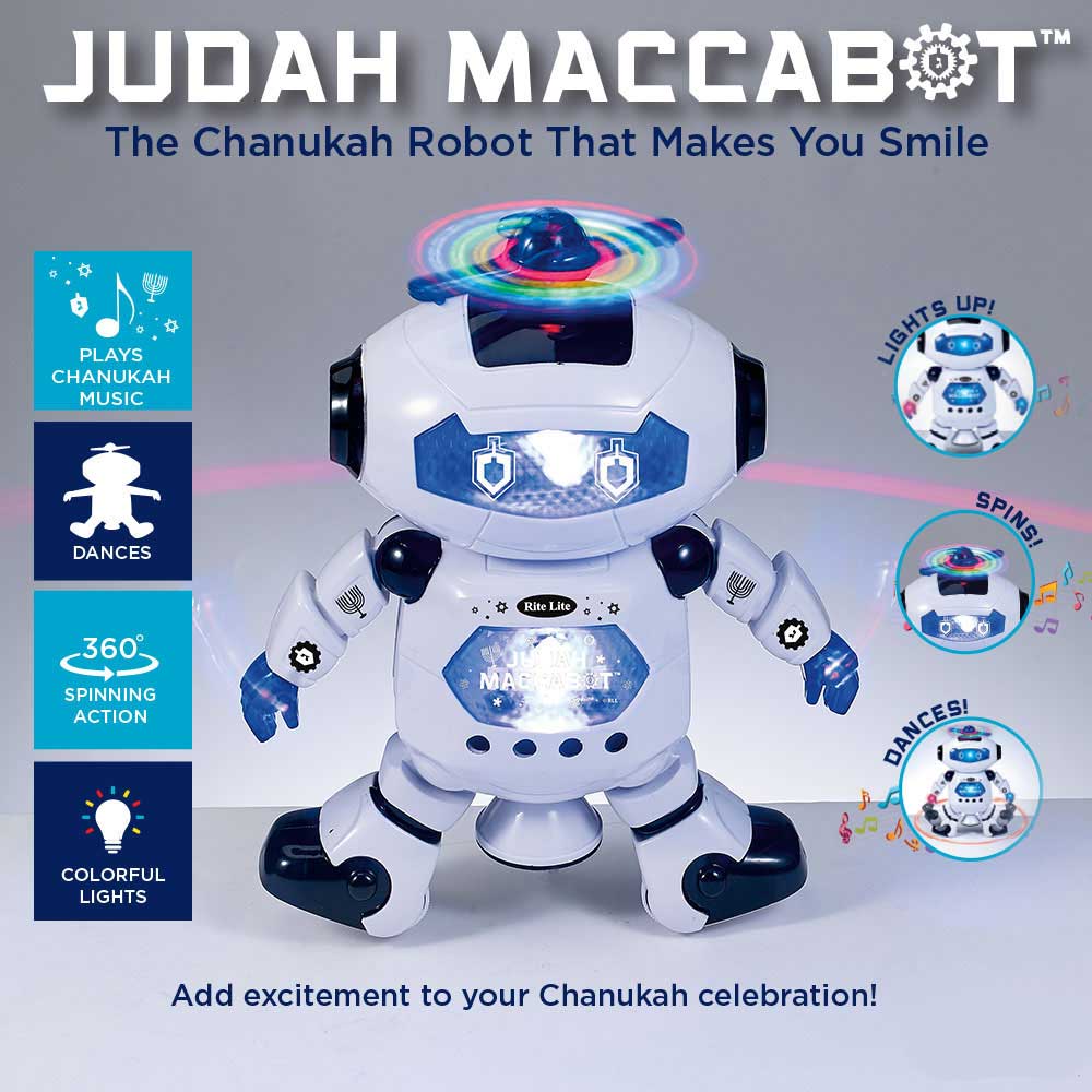 Judah Maccabot – Chanukah Dancing Robot