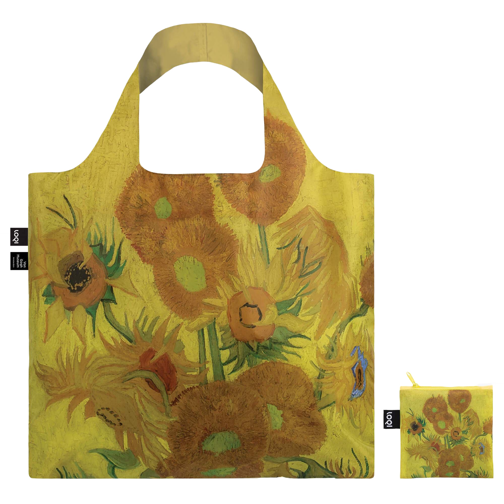 LOQI Reusable Tote Bag – Vincent Van Gogh, Sunflowers, 1889
