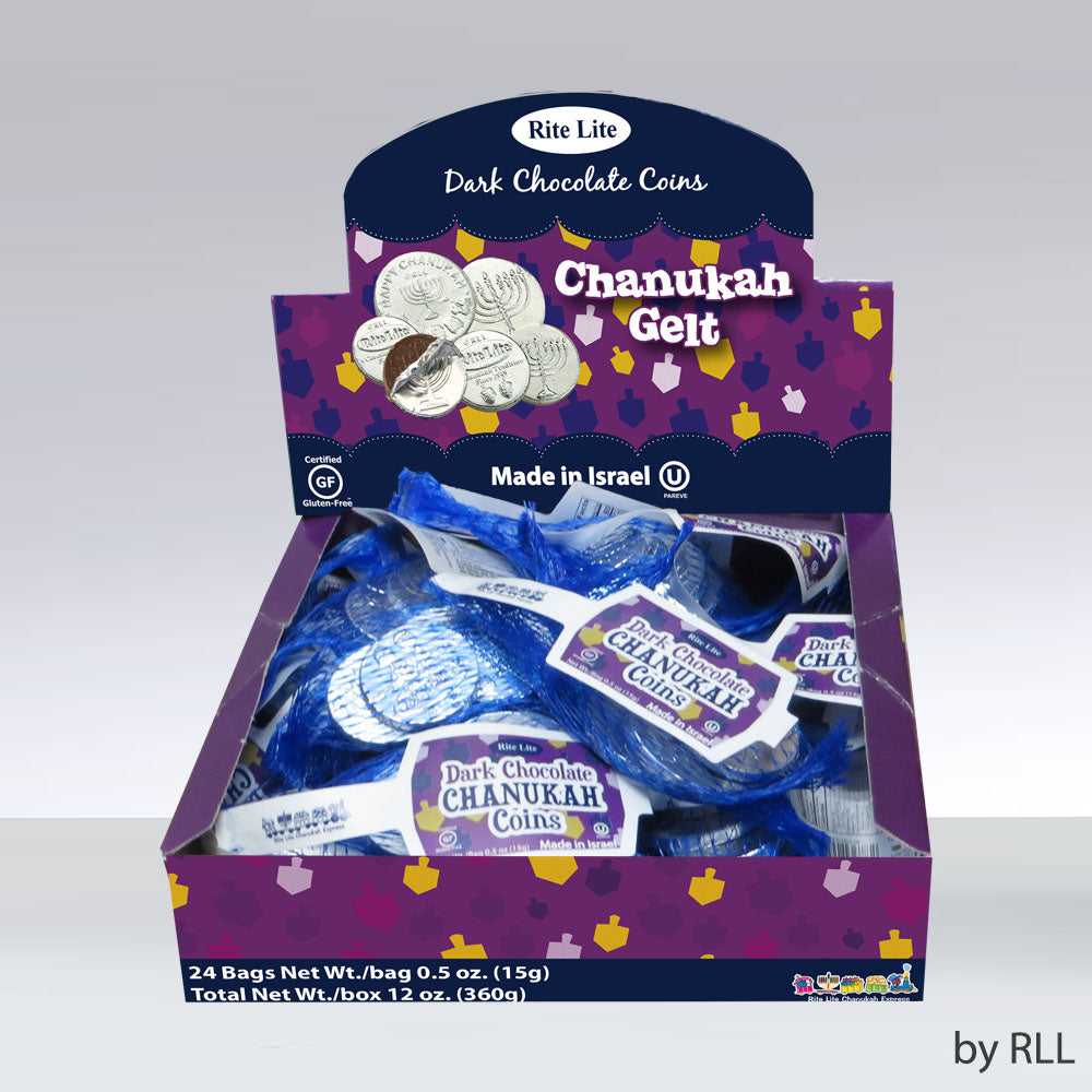 Chanukah Gelt – Dark Chocolate