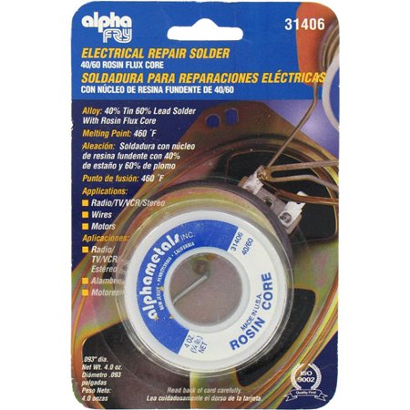 Leaded Electrical Solder – .093 Diameter – 4oz