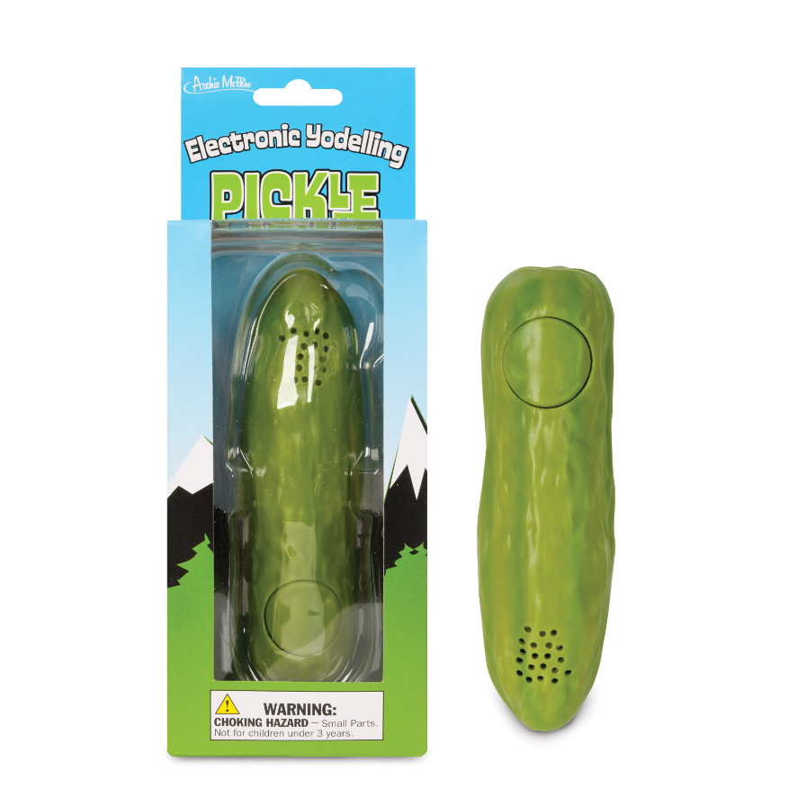 Archie McPhee Yodelling Pickle