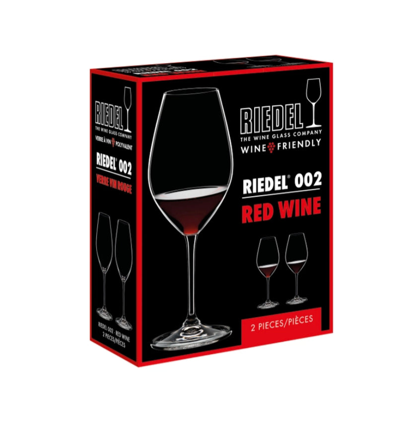 Riedel Wine Friendly Crystal Red Wine Glasses – Set of 2 – 23.5oz.