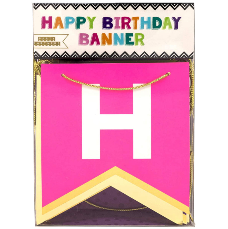 Happy Birthday Party Banner – 7-Feet