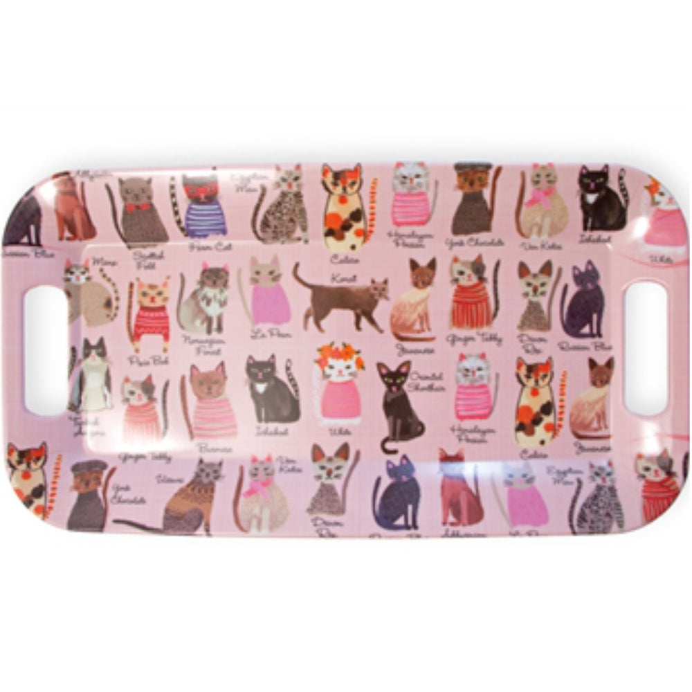 Cool Cats Melamine Tray
