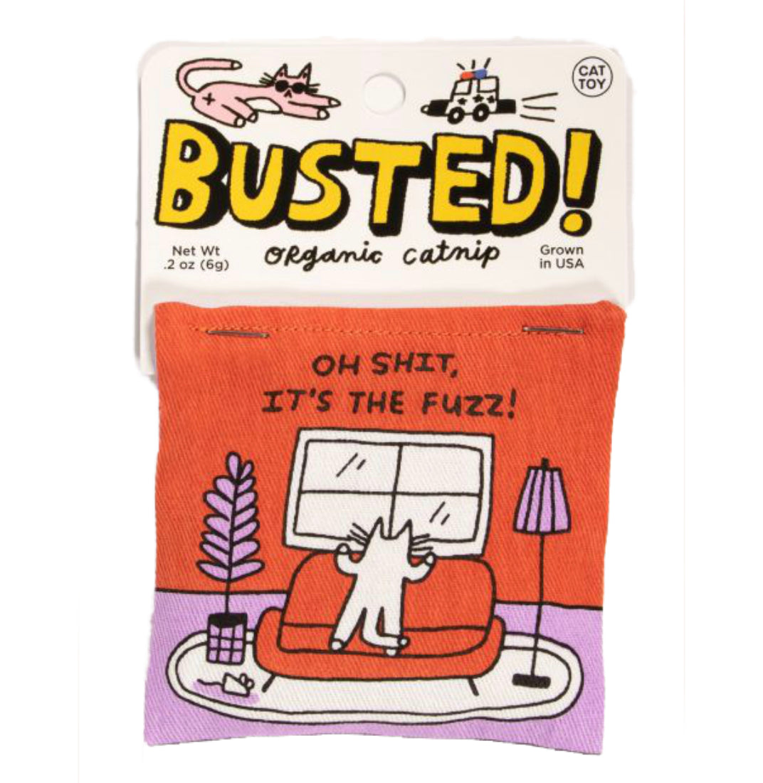 Busted! It's the Fuzz! – Catnip Toy