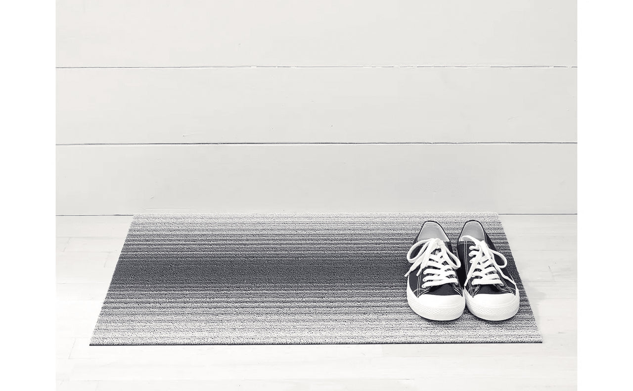 Chilewich Fade Shag Woven Door Mat – Stone – 18" x 28"