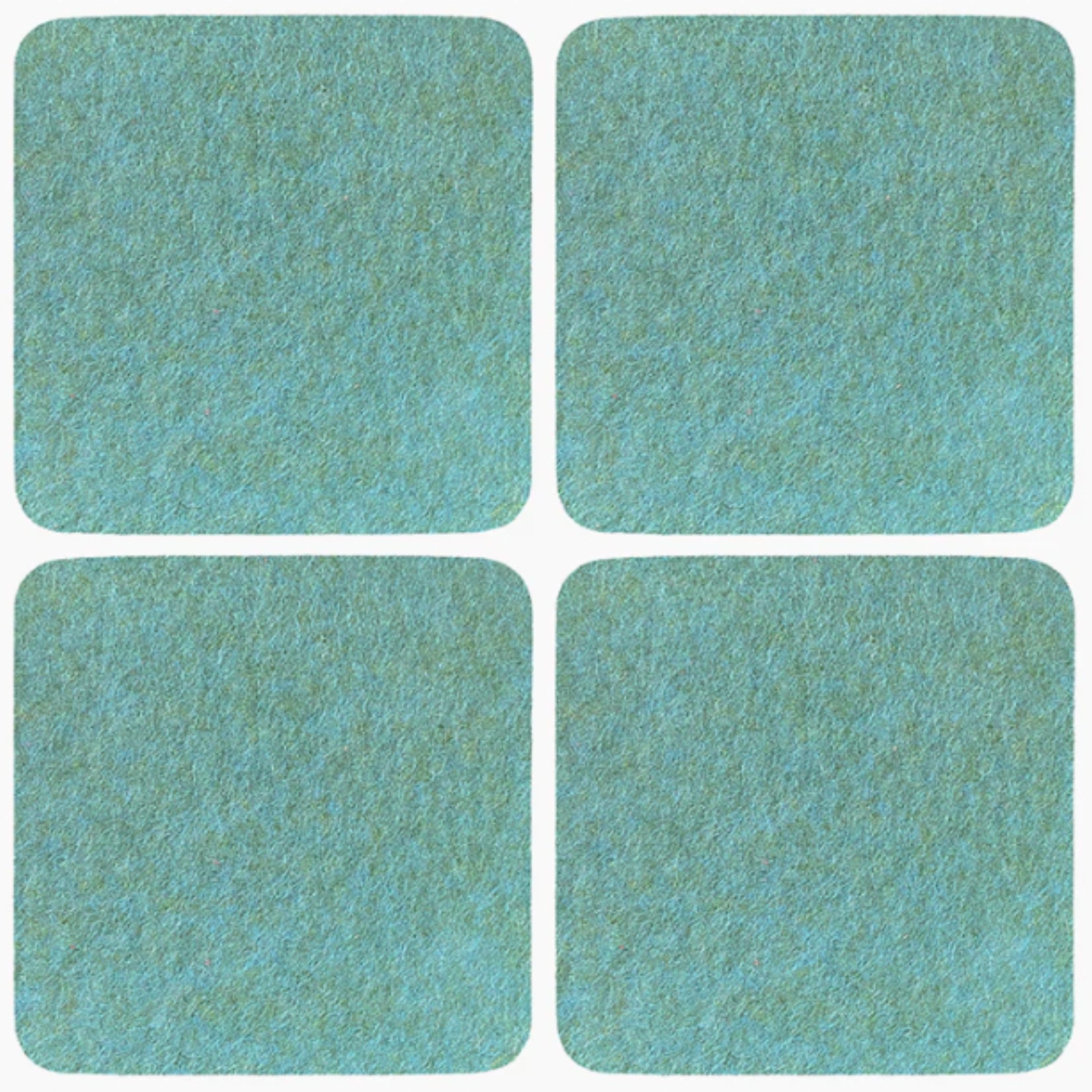 Graf Lantz Bierfilzl Square Felt Coaster – Coastal – 4pk