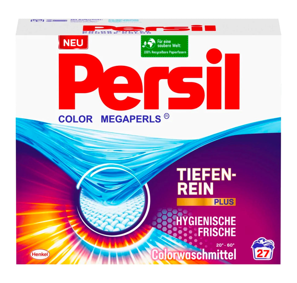 Persil Color Megaperls Laundry Detergent - 27 load – Imported from Germany