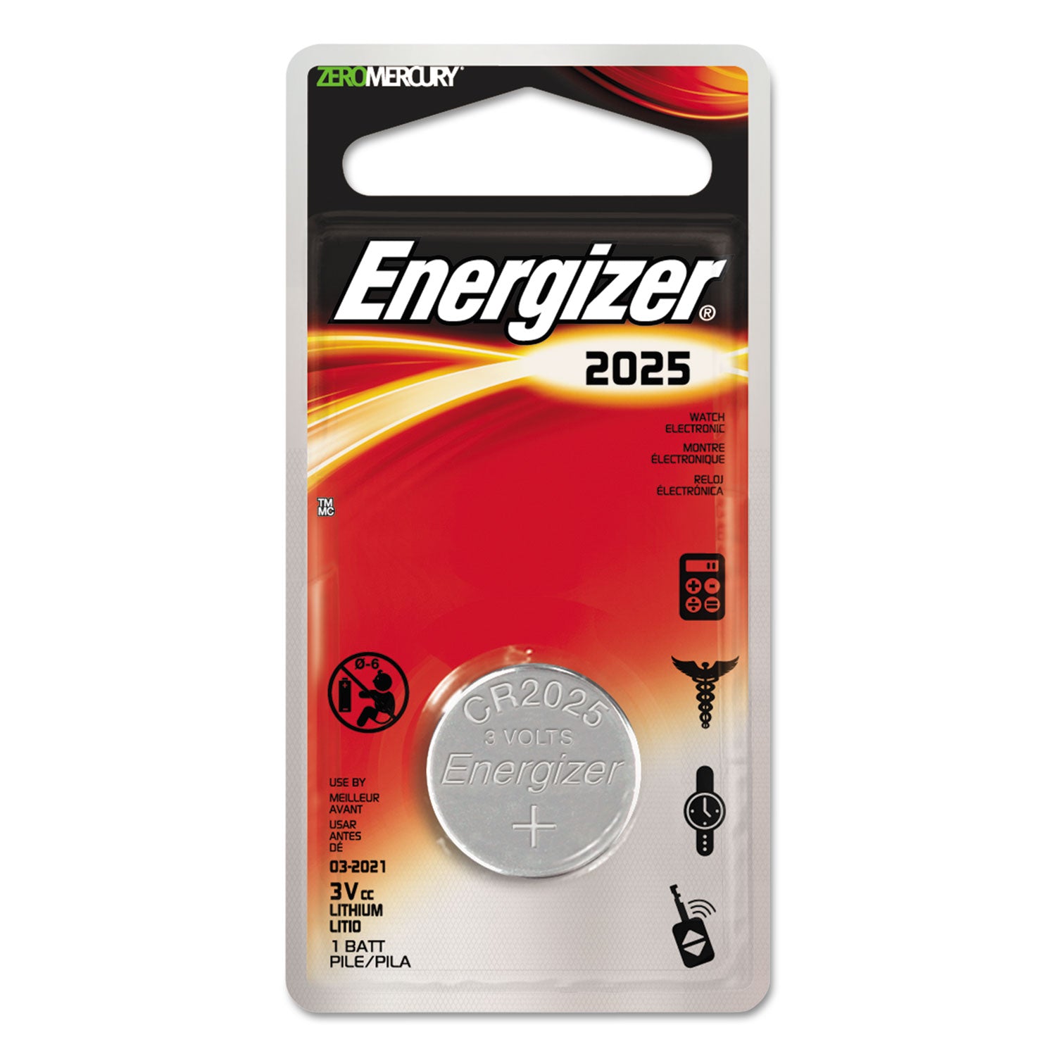 Energizer Lithium 2025 Battery